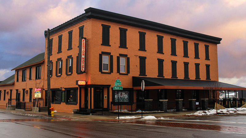Michigan: The Fenton Hotel Tavern and Grille is one of the most haunted bars in America. 