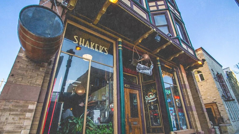 Wisconsin: Shaker’s Cigar Bar is one of the most haunted bars in America. 