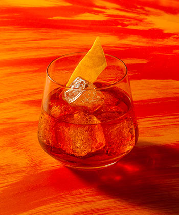 The Mezcal Negroni is one of the best Negroni variations. 