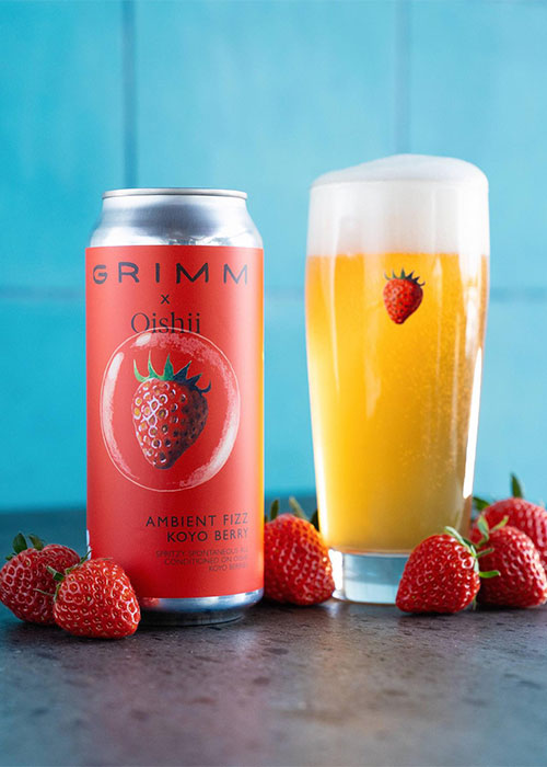 Grimm x Oishii Berry Beer is one of the weirdest food and beverage collaborations. 