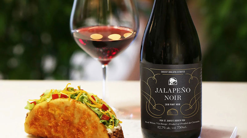 Taco Bell’s Jalapeño Noir is one of the weirdest food and booze collaborations.