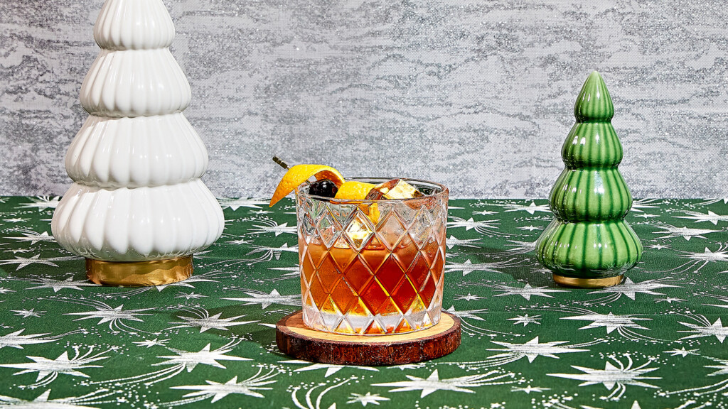 A riff on the classic Old Fashioned, it’s perfect for after the holiday activities have quieted down or anytime you gather with loved ones.