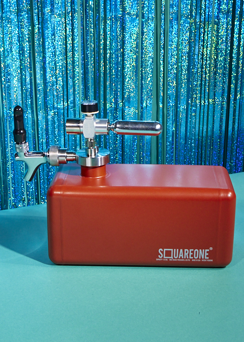 SquareKeg Square One Mini Keg is one of the best gifts to give this holiday season. 