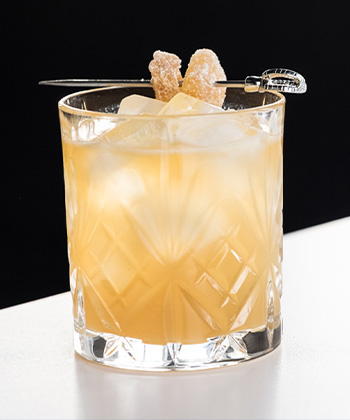 The Penicillin is one of the best cocktails for Thanksgiving. 