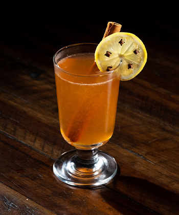 The Rum Hot Toddy is one of the best cocktails for Thanksgiving. 