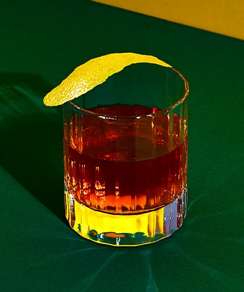 The Sazerac is one of the best cocktails for Thanksgiving. 