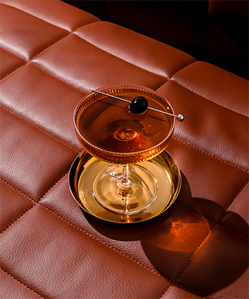 The Manhattan is one of the best cold weather whiskey cocktails. 