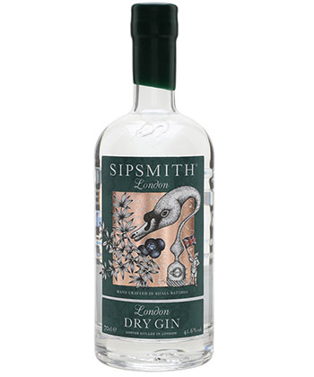 Sipsmith London Dry Gin is one of the best gins to gift this year. 