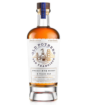 Old Potrero 6 Years Old Straight Rye Whiskey is one of the best rye whiskies to gift in 2023. 