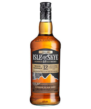 Isle of Skye 12 Year Old is one of the best Scotches to gift this holiday season.