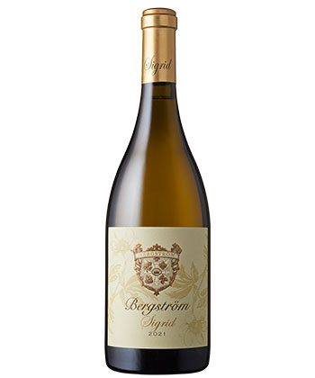 Bergström Wines ‘Sigrid’ Chardonnay 2021 is one of the best wines for Thanksgiving. 