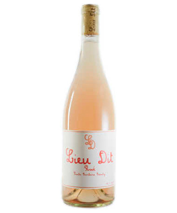 Lieu Dit Santa Barbara County Rosé 2022 is one of the best wines for Thanksgiving. 