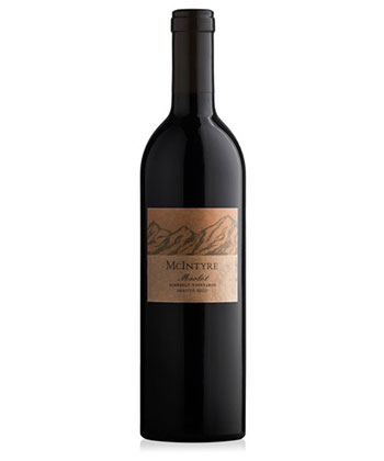 McIntyre Vineyards Kimberly Merlot 2018 is one of the best wines for Thanksgiving. 