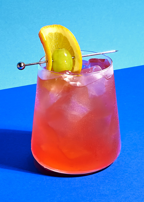The Enzoni is one of the best Campari cocktails beyond the Negroni. 