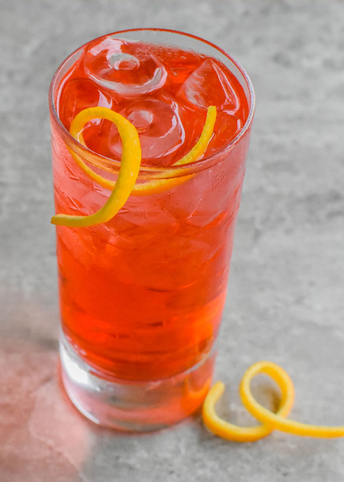 The Mexicano is one of the best Campari cocktails beyond the Negroni. 