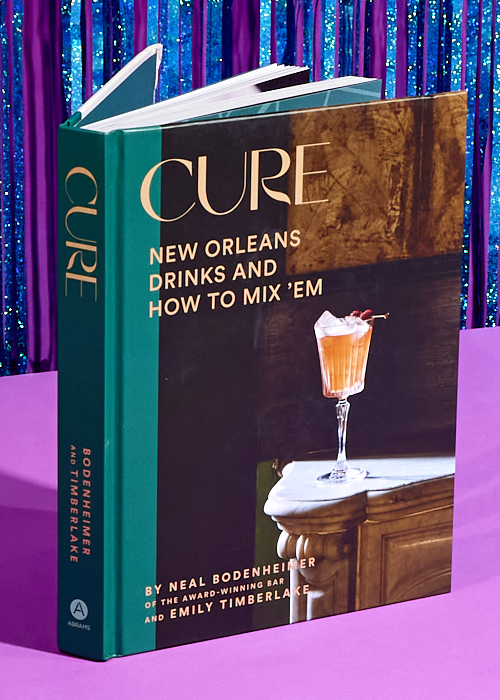 Cure: New Orleans Drinks and How to Mix 'Em is one of the best gifts to give this holiday season. 