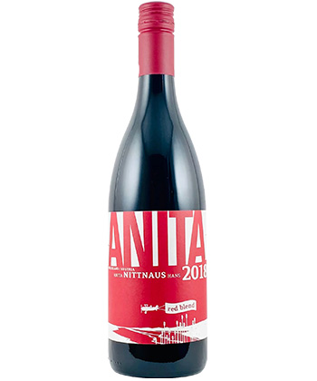 Anita and Hans Nittnaus ‘Anita’ Red Blend 2018 is one of the best red wines from Austria. 
