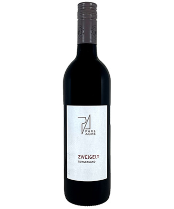 Paul Achs Zweigelt 2021 is one of the best red wines from Austria. 