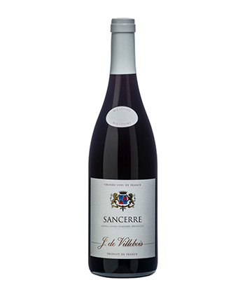 J. de Villebois Sancerre Rouge 2019 is one of the best Pinot Noirs from the Loire Valley. 