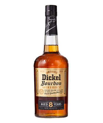 George Dickel Bourbon Whisky Aged 8 Years is one of the best bourbons to gift this holiday season. 