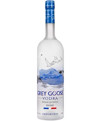Grey Goose is one of the best selling vodkas in the world. 