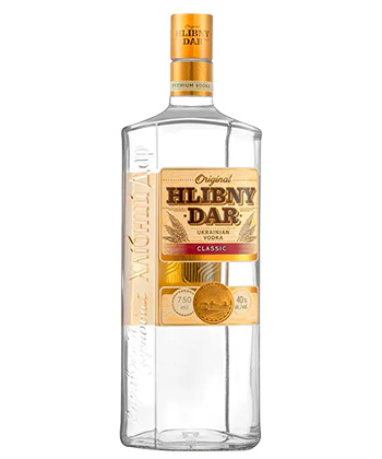 Hlibny Dar is one of the best selling vodkas in the world. 