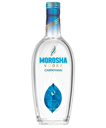 Morosha is one of the best selling vodkas in the world. 