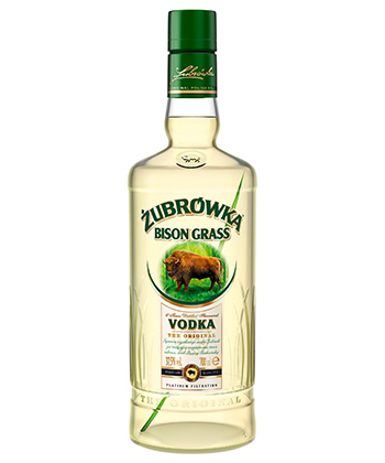 Zubrowka is one of the best selling vodkas in the world. 