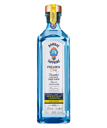 Bombay Sapphire Premier Cru is one of the best spirits for 2023. 