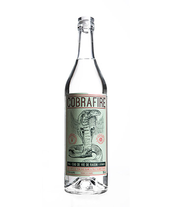 Cobrafire Eau de Vie de Raisin is one of the best spirits for 2023. 