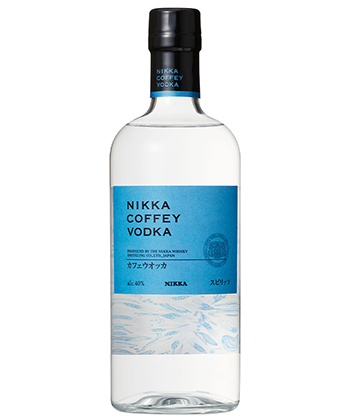 Nikka Coffey Vodka is one of the best spirits for 2023. 
