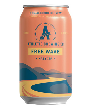 Athletic Brewing Company Free Wave Hazy IPA is one of the best non-alcoholic beers for 2024. 