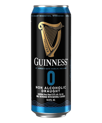 Guinness 0 is one of the best non-alcoholic beers for 2024. 