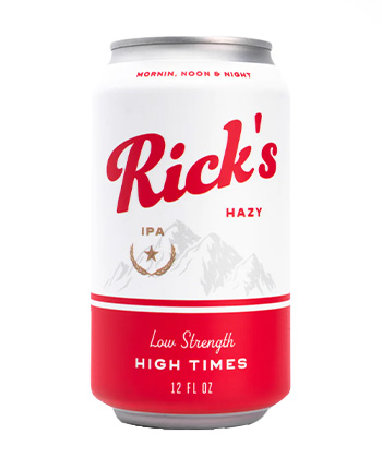 Rick's Near Beer Hazy IPA is one of the best non-alcoholic beers for 2024. 