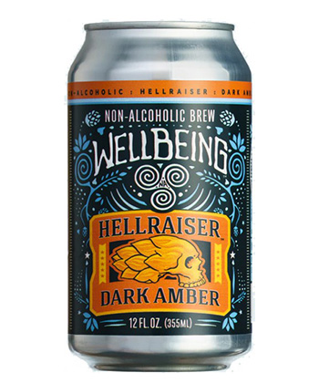 Wellbeing Brewing Hellraiser Dark Amber is one of the best non-alcoholic beers for 2024. 