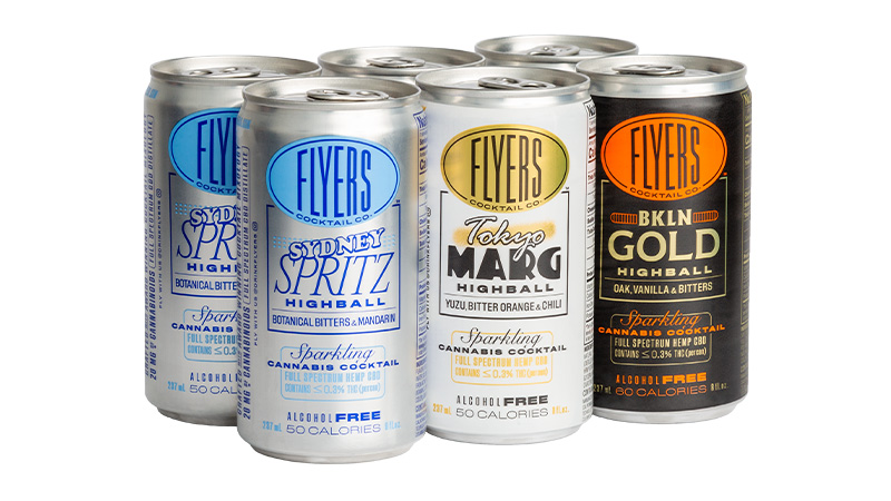 Flyers is one of the best non-alcoholic drinks brands for 2024. 