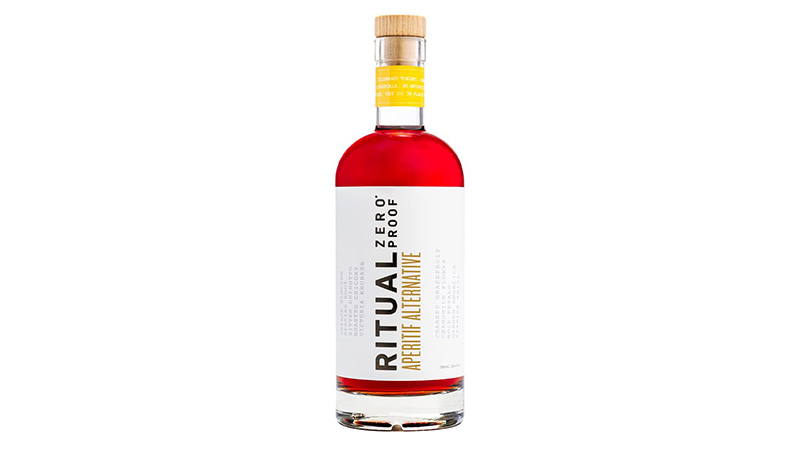 Ritual Zero Proof Aperitif Alternative is one of the best non-alcoholic drinks brands for 2024. 