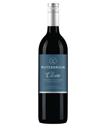 Waterbrook Clean Cabernet Sauvignon is one of the best non-alcoholic wines for 2024. 