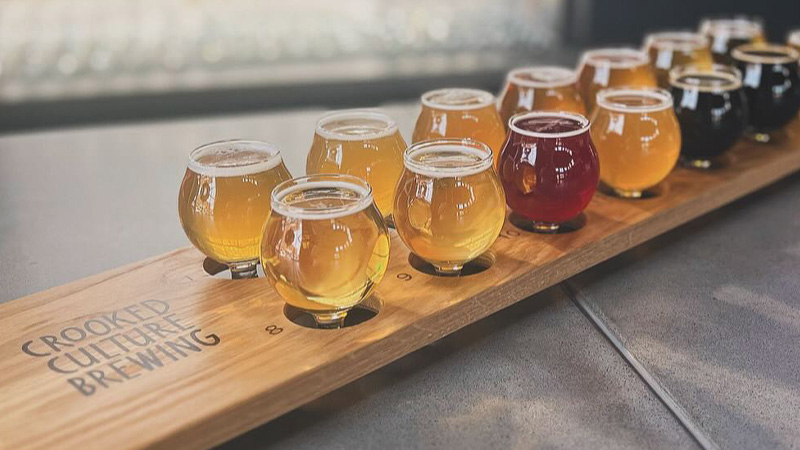 Crooked Culture Brewing is one of the best new breweries for 2023. 