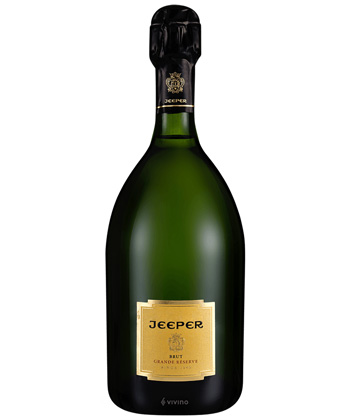 Champagne Jeeper Cuvée Blanc de Blancs Grande Réserve Brut NV is one of the best Champagnes for 2023. 