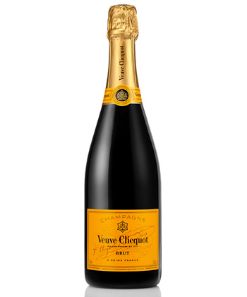Veuve Clicquot Yellow Label Champagne Brut NV is one of the best Champagnes for 2023. 