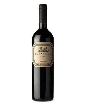 Bodega Aleanna 'El Enemigo' Malbec 2019 is one of the best red wines for gifting this holiday season. 
