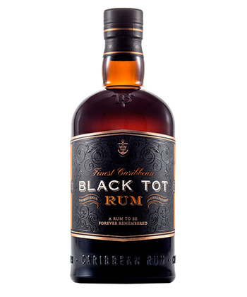 Black Tot Aged Caribbean Rum is one of the best rums to gift this year. 