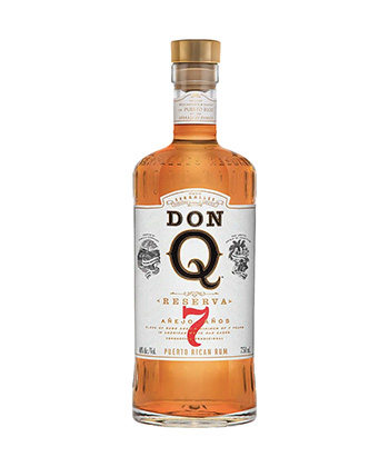 Don Q Reserva 7 is one of the best rums to gift this year. 