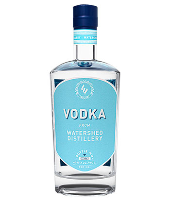 Watershed Distillery Vodka is one of the best vodkas for gifting this holiday. 