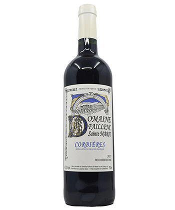 Domaine Faillenc Sainte Marie Corbières 2021 is one of the best red wines from the Languedoc. 