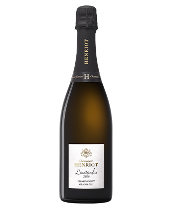 Champagne Henriot L'Inattendue 2016 is one of the best bottles of Champagne to gift this holiday season. 