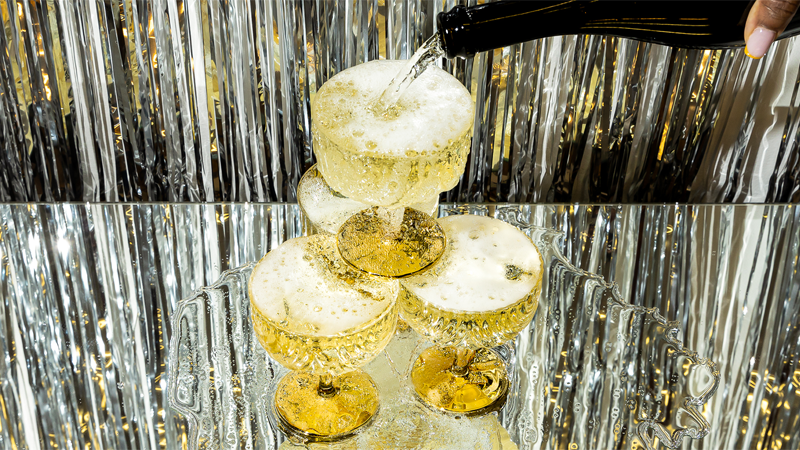 Champagne Fountain - $60