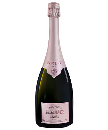 Krug Rosé 27th Edition is one of the best bottles of Champagne to gift this holiday season. 