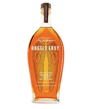 Angel’s Envy Kentucky Straight Bourbon Finished In Port Wine Barrels is one of the best after-dinner bourbons for 2023. 